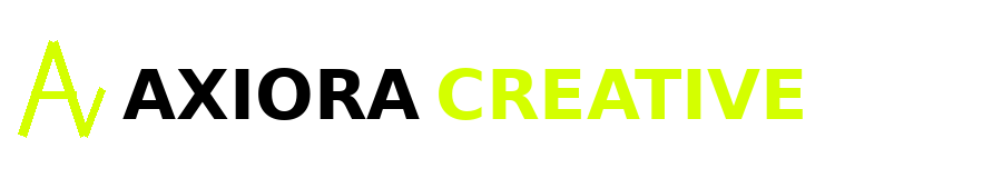 axiora creative logo black